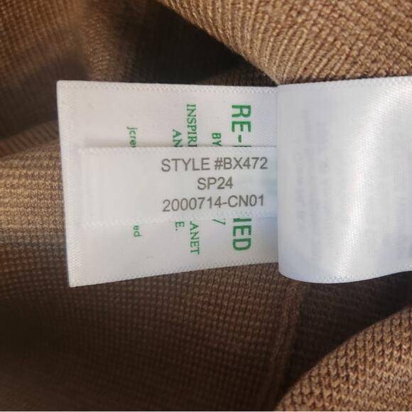 NWOT J. Crew Sweater Shell In TENCEL™ Lyocell Blend XS - Picture 7 of 9